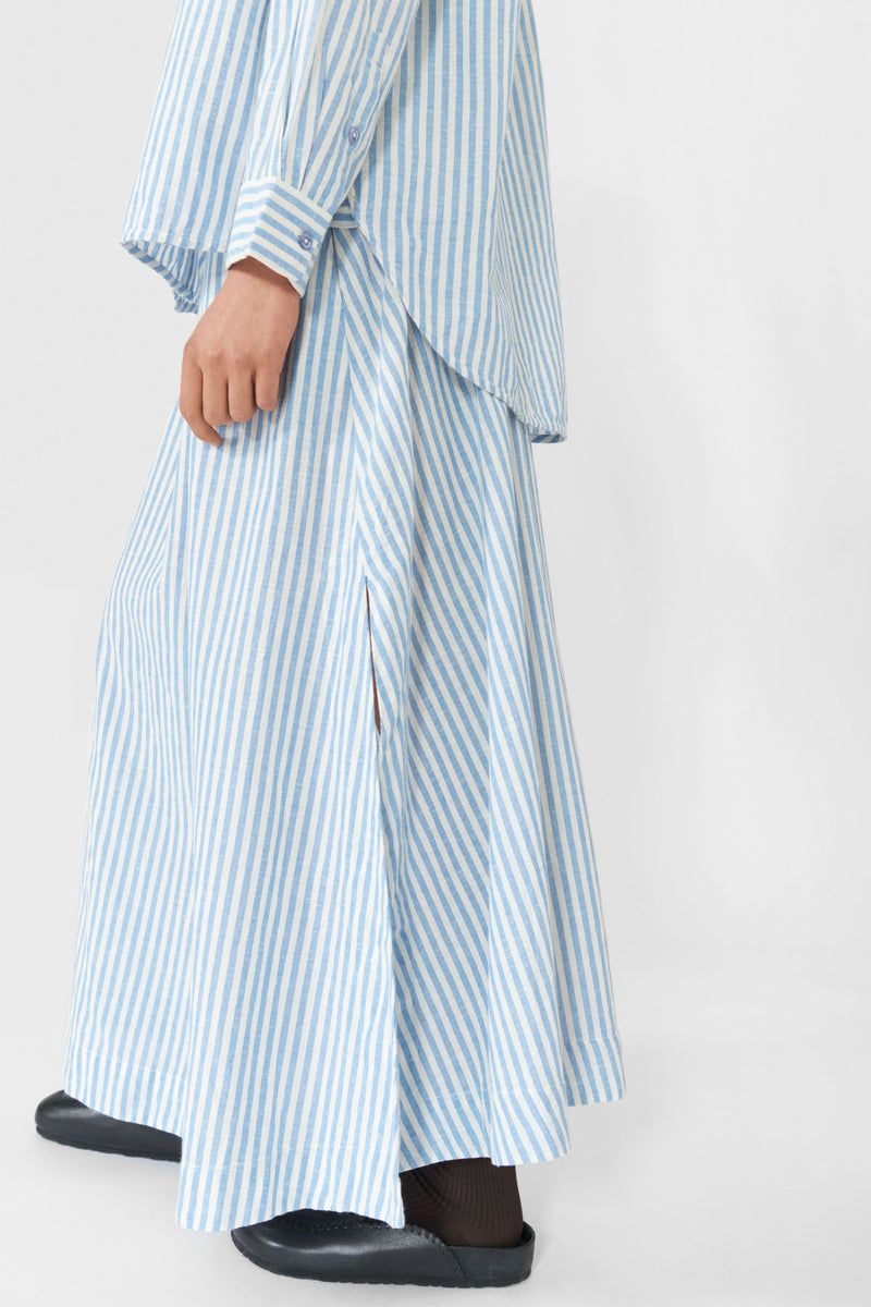 Lovechild 1979 Vivian Skirt SKIRTS 452 Sky Blue Stripe