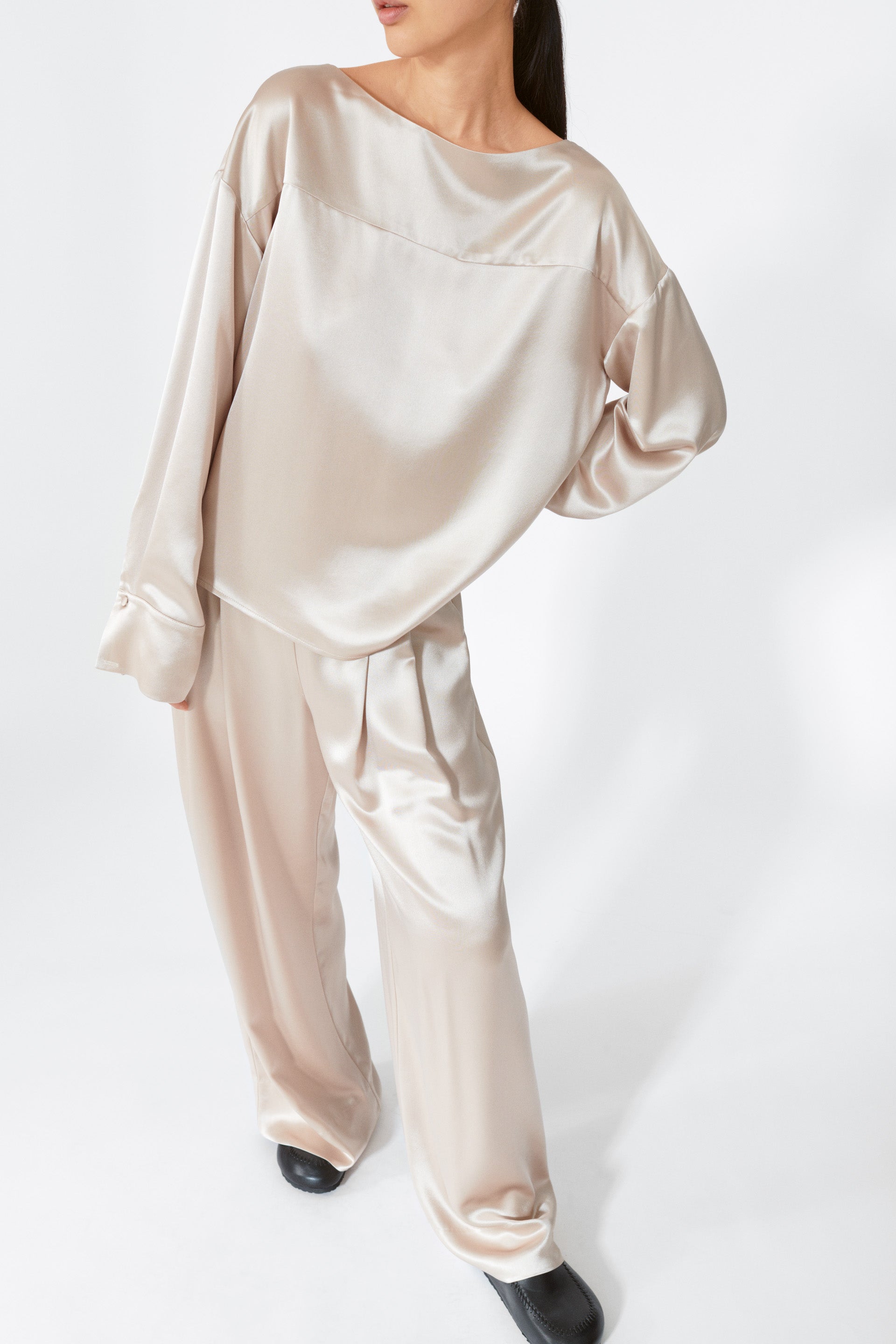 Lovechild 1979 Vyra Top Blouses 150 Champagne